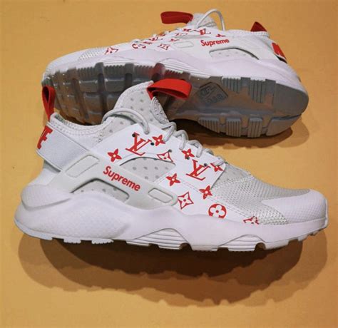 nike huarache supreme x louis vuitton price